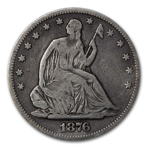 1876-S Liberty Seated Half Dollar Fine 1876-S Liberty Seated Half Dollar Fine