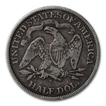 1876-S Liberty Seated Half Dollar Fine