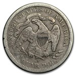 1876-S Liberty Seated Quarter VF