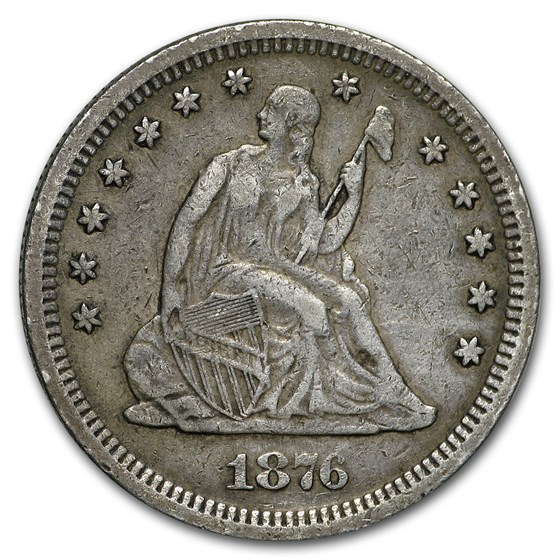 1876-S Liberty Seated Quarter XF 1876-S Liberty Seated Quarter XF