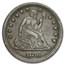 1876-S Liberty Seated Quarter XF