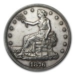 1876-S Trade Dollar AU