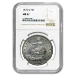 1876-S Trade Dollar MS-61 NGC