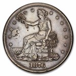 1876-S Trade Dollar XF Details (Cleaned)