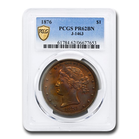 1876 Sailor Head Dollar Pattern (Brown, J-1463) 1876 Sailor Head Dollar Pattern (Brown, J-1463)