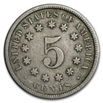 1876 Shield Nickel VG