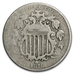 1876 Shield Nickel VG