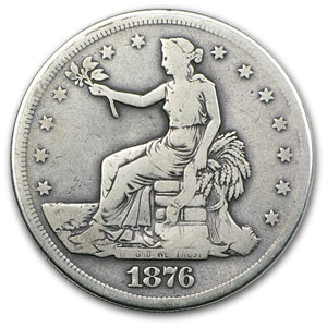 【大特価！】アンティーク A.G.Cトランプ(外国美人モデル版)〜超レア逸品 Buy 1876 Trade Dollar Opium Dollar Hinged Box Dollar (FTJ Monogram