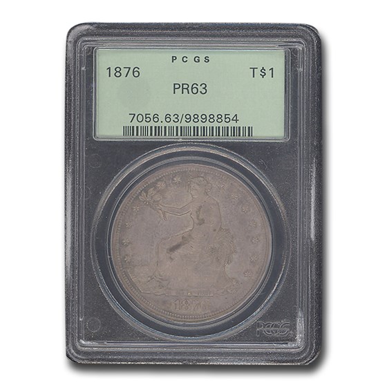 1876 Trade Dollar PR-63 PCGS 1876 Trade Dollar PR-63 PCGS