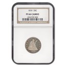 1876 Twenty Cent Piece PF-66 Cameo NGC
