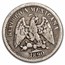 1877-1893 Mexico Silver 5 Centavos Avg Circ (ASW. 0393)
