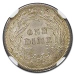 1877-CC Liberty Seated Dime MS-63 NGC CAC