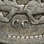 1877-CC Liberty Seated Dime VF