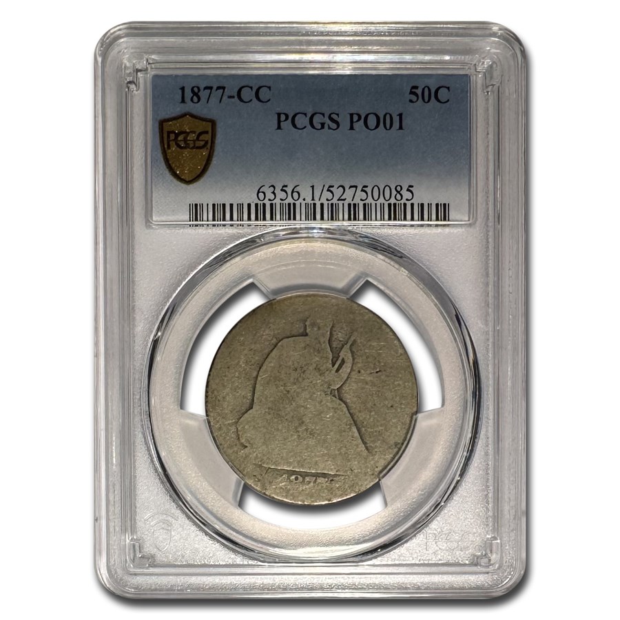 1877-CC Liberty Seated Half Dollar Poor-1 PCGS