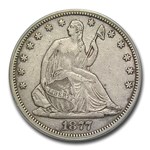 1877-CC Liberty Seated Half Dollar XF-40 PCGS