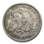 1877-CC Liberty Seated Half Dollar XF-40 PCGS