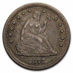 1877-CC Liberty Seated Quarter XF (Details)