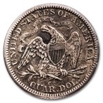 1877-CC Liberty Seated Quarter XF