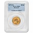 1877 Denmark Gold 20 Kroner MS-64 PCGS
