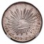 1877-Go FR Mexico Silver 8 Reales MS-62 NGC