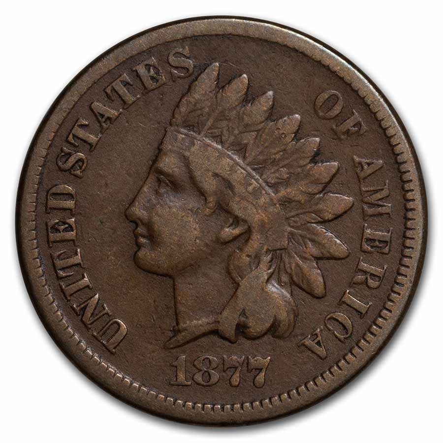 Buy 1877 Indian Head Cent Choice VF APMEX