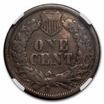 1877 Indian Head Cent Fine-15 NGC (Brown)