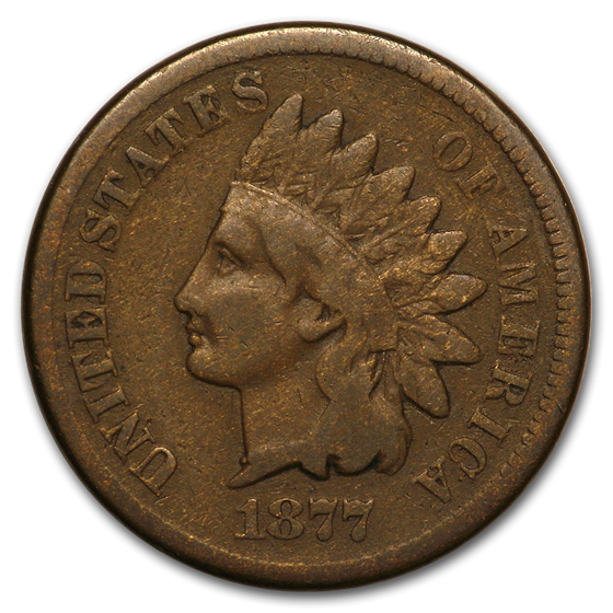 1877 Indian Head Cent Fine 1877 Indian Head Cent Fine