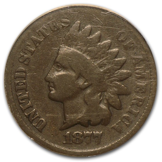 1877 Indian Head Cent Good 1877 Indian Head Cent Good