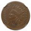 1877 Indian Head Cent VF-30 NGC (Brown)