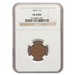 1877 Indian Head Cent VG-8 NGC