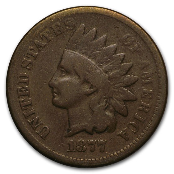 1877 Indian Head Cent VG