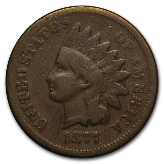 1877 Indian Head Cent VG 1877 Indian Head Cent VG