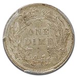 1877 Liberty Seated Dime AU-53 PCGS