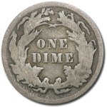 1877 Liberty Seated Dime VF