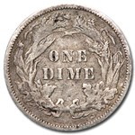1877 Liberty Seated Dime XF