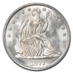 1877 Liberty Seated Half Dollar MS-66 PCGS