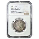 1877 Liberty Seated Half Dollar PF-66 Cameo NGC
