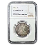 1877 Liberty Seated Half Dollar PF-66 Cameo NGC