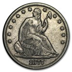1877 Liberty Seated Half Dollar XF