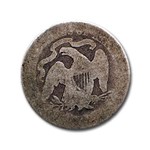 1877 Liberty Seated Quarter AG