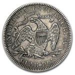 1877 Liberty Seated Quarter XF