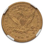 1877-S $10 Liberty Gold Eagle AU-55 NGC