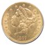 1877-S $20 Liberty Gold Double Eagle AU-55 PCGS