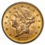 1877-S $20 Liberty Gold Double Eagle MS-62 PCGS