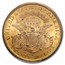 1877-S $20 Liberty Gold Double Eagle MS-62 PCGS
