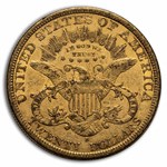 1877-S $20 Liberty Gold Double Eagle XF