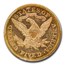 1877-S $5 Liberty Gold Half Eagle MS-60 PCGS