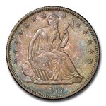 1877-S Liberty Seated Half Dollar MS-66 NGC