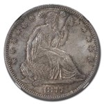 1877-S Liberty Seated Half Dollar Type-II MS-65 NGC (Small S)