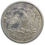 1877-S Liberty Seated Half Dollar XF